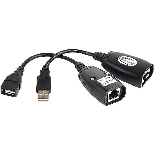 USB til RJ45 RJ 45 LAN Kabel Forlænger Adapter USB til Netværksport