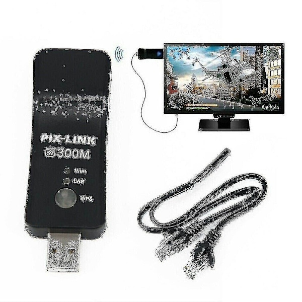 Yhteensopiva Samsung Smart TV LAN -sovitin Ethernet Wifi langaton sovitin