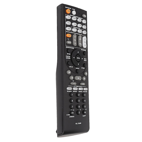 Onkyo TX SR506 AV Receiver Reservedelsesfjernbetjening - Batteridrevet, Følsomme Knapper