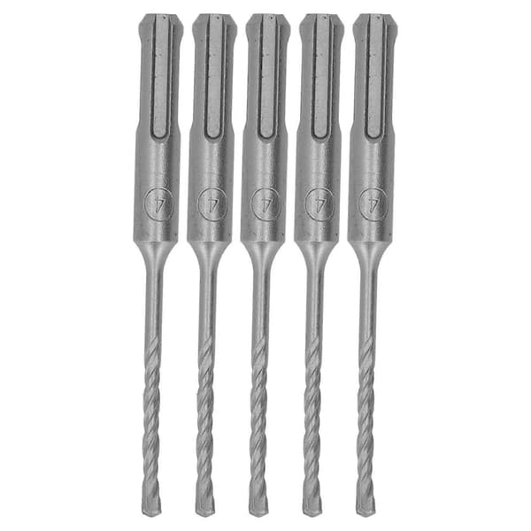 Høykvalitets 5 stk 110mm langt slagbor sett med karbidspiss for murstein,