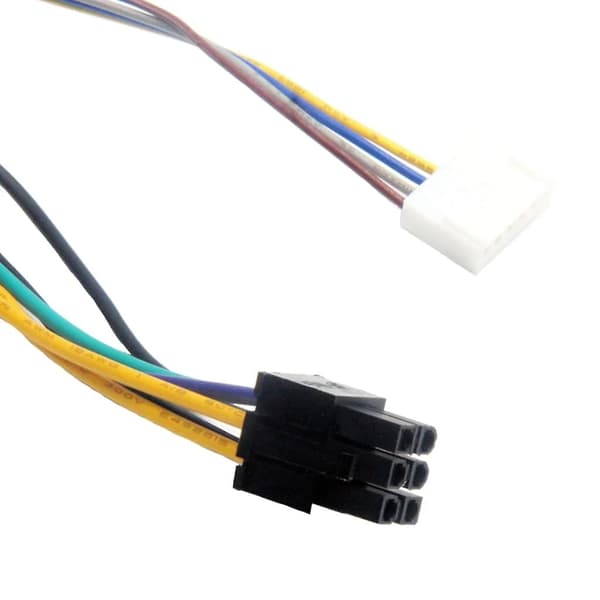 Hoved 24-pins til 6-pins PCIe strømforsyningsadapterkabel for 8100 8200 8300
