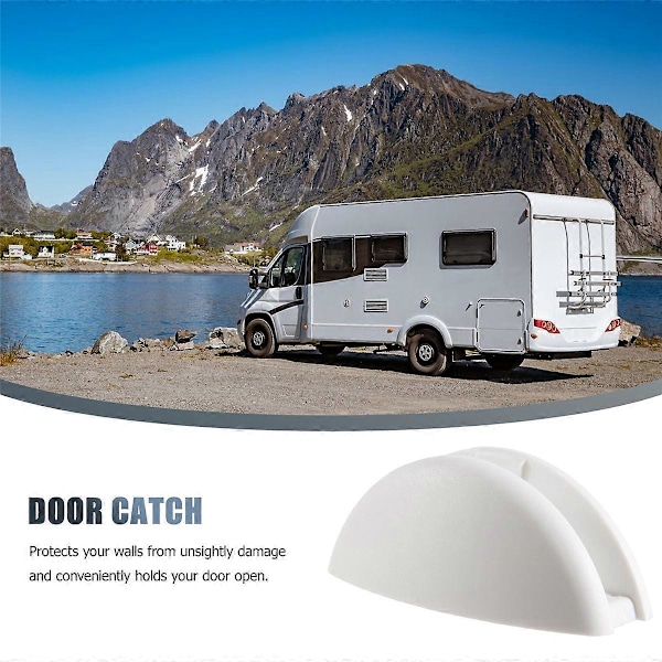 Dørholder for campingvogn, bobil, lås, båt, RV-stopperklips