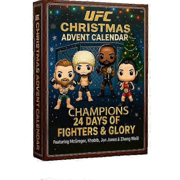 UFC Julekalender Blindboks Juletrepynt Akryl Anheng