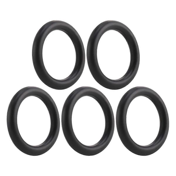 5 stk. gummi O-ring olietætning tætningsskive sort