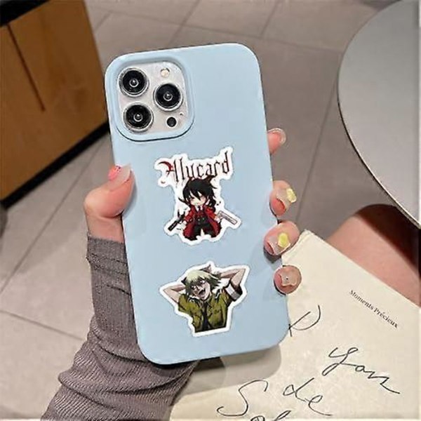 Hellsing-tarrat, Kylmät Anime Manga Vedenkestävät Vinyyli Tarrat Teineille Lapsille Pojille Kannettavalle Tietokoneelle Rullalaudalle Puhelimelle Vedenpullolle Muistikirjalle Autolle Polkupyörälle Moottoripyörälle