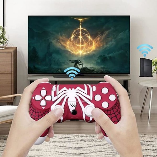 Trådlös Bluetooth-spelkontroll för Ps4 Spider