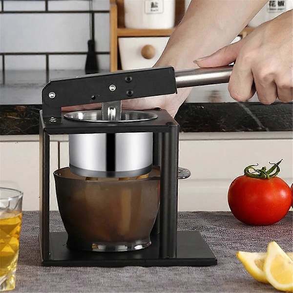 304 Rostfritt Stål Press Citronpress Manuell Juicer Portabel Juicer för Kök