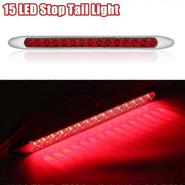 LED Tilhenger Lastebil Campingvogn UTE Stopp Brems Baklys - CHENG DU