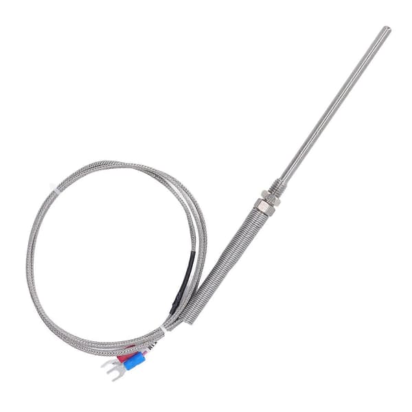 Højkvalitets K-type termoelement i rustfrit stål 304 med pointerdiameter