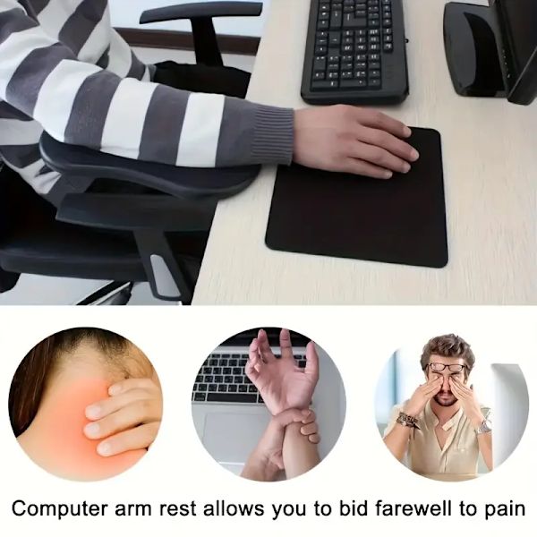 1. Ergonomisk Datorarmstöd - Omedelbar Smärtlindring, Förbättrad Komfort för Tangentbord & Mus