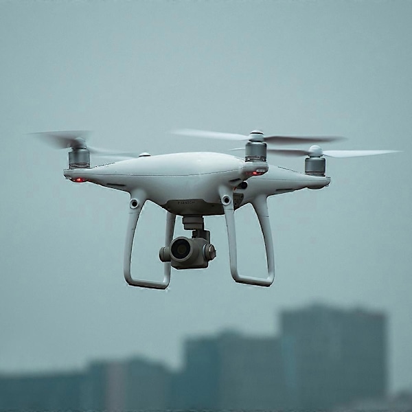 BRDRC 2 Par för DJI Phantom 4 9455 Propellrar Ljudreducerande Plast Drönarpropellerblad