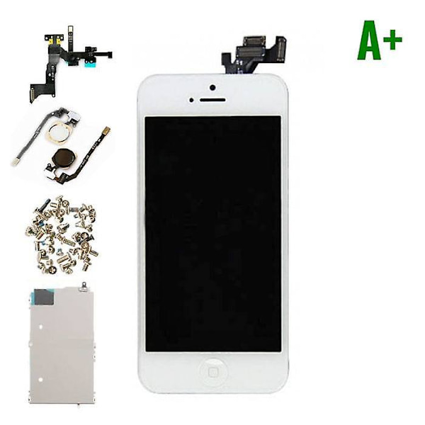 Stuff Certified® iPhone 5 Forhåndsmontert Skjerm (Berøringsskjerm + LCD + Deler) A + Kvalitet - Hvit