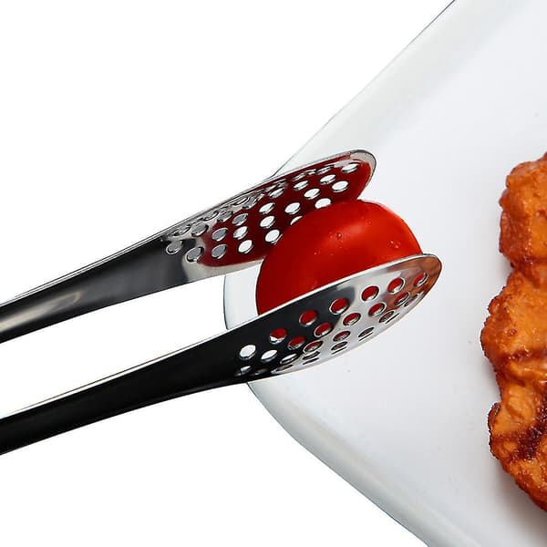 4 stk Matklyper i Rustfritt Stål, Bakeklyper, Grillklyper, Stekeklyper, Brødklyper, Buffetklyper, Matklyper, Grillklyper