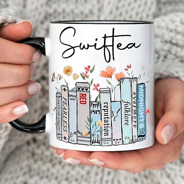 Swiftea Kaffeekrus - Morsomt Søtt Krus - Gave, for Kvinner og Jentefans Nyhet Kaffe Kanne A