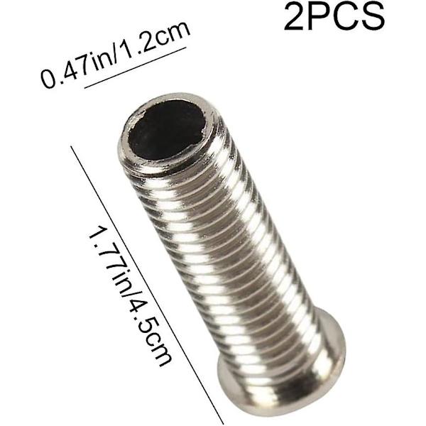 2-pak Sink Fastgørelsestilbehør Sink Kurv Skruer 45mm Aftapning Udskiftning Sink Kurv Si Skruer
