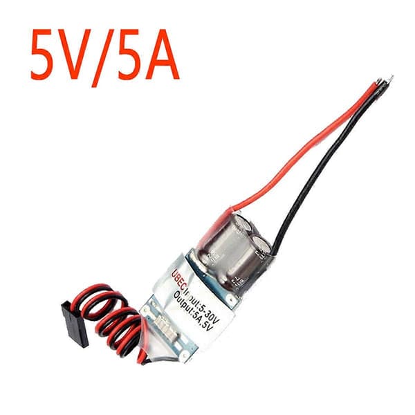5A 2-7S FPV Mottaker Strømforsyning Spenningsregulator Ekstern BEC (UBEC) 5V Nedtrappingsregulator Modul