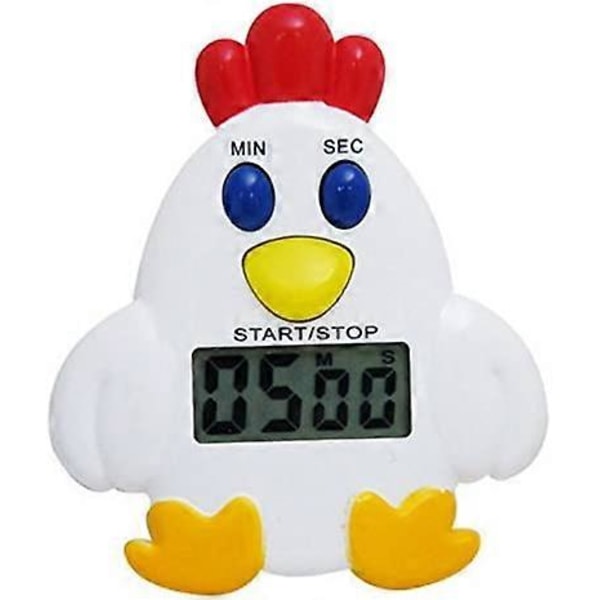 Kjøkken Timer, LCD Digital Timer, Nedtellingstimer i Kylling, 2024 Ping