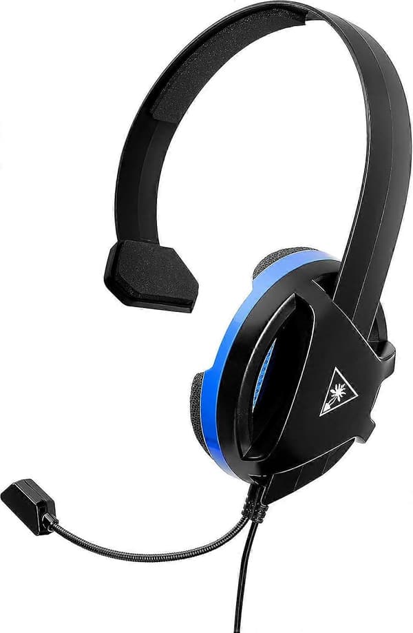 Turtle Beach Recon Chat Trådløst Hodesett for PS4/PS5 - Svart/Blå