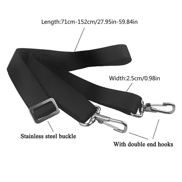 Marine Kaleche Stropper med Rustfrit Stål Snap Loop Bimini Top Hardware Marine Top Stropper Justerbar fra 28-60 tommer