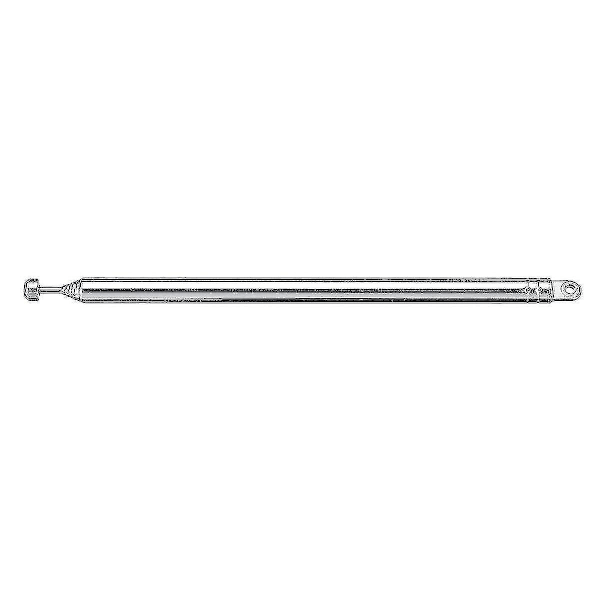 Universal udskiftningsantenne til Pure Radio DAB+ FM Teleskopantenne 74cm 7 sektioner