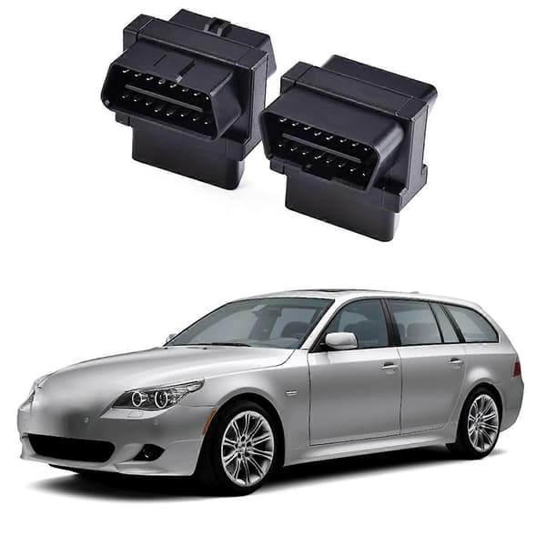 OBD Kabel Adapter OBD2 Adapter 16 Pin Han til 2 Hun Plug and Play Splitter Stik til Diagnost