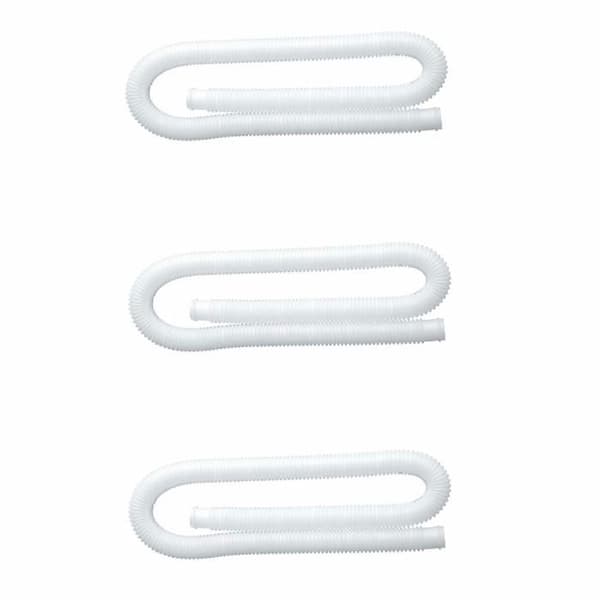 Set med 3 ersättningsslangar för poolpump, 3,2 cm diameter, 150 cm lång YYV