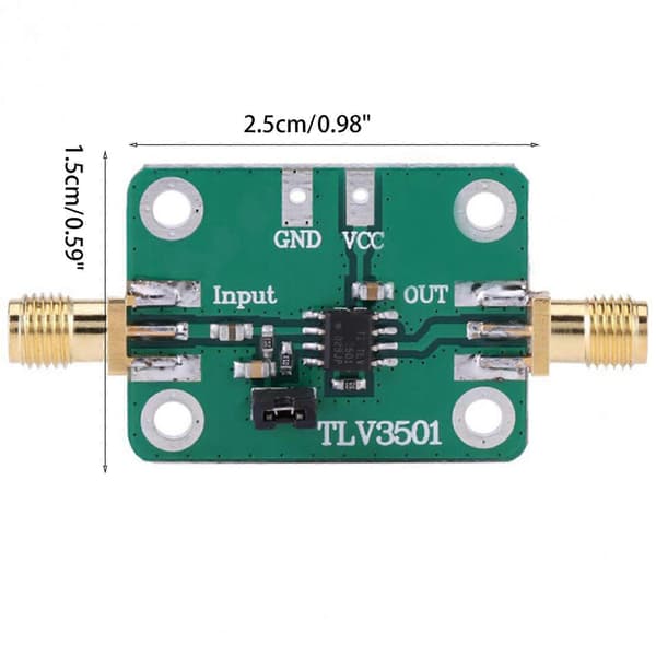 TLV3501 Komparator Bølgeform Front-End Formingsmodul Frekvensmåler Modul