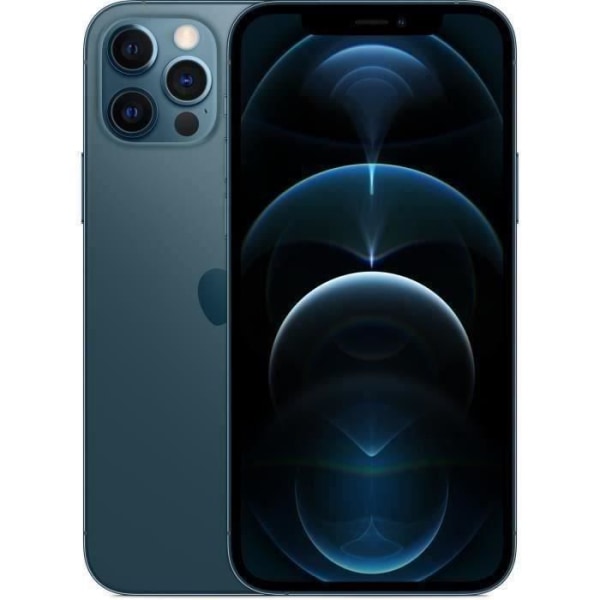 APPLE iPhone 12 Pro Max 512GB Pacific Blue - Renoverad - Utmärkt skick