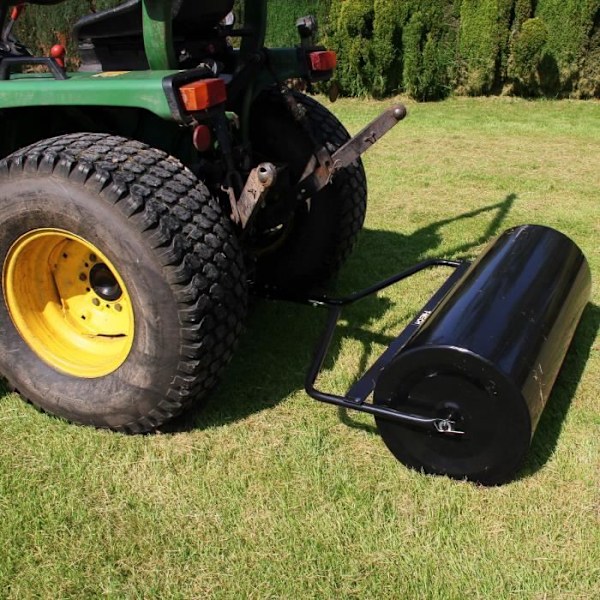 T-Mech Lawn Roller 120L Dragbar för Trädgård Dragbar Lawn Roller Trädgårdsgräsmatta