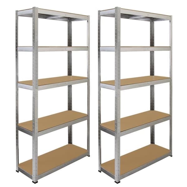 2 Galwix Grey reoler 90cm x 30cm x 180cm