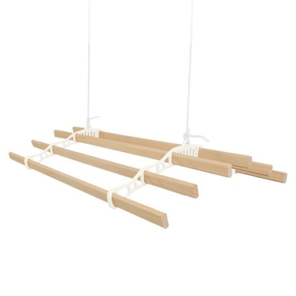 1,5 metrin riippuva pyykinkuivausteline - Ivory Elfenben