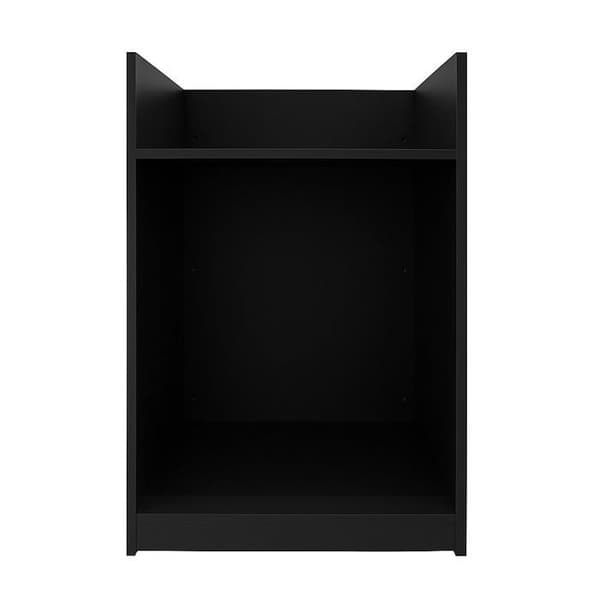 Försäljningsdisk för Kassa i Svart MDF TB60 Handelsmöbel Reception Svart