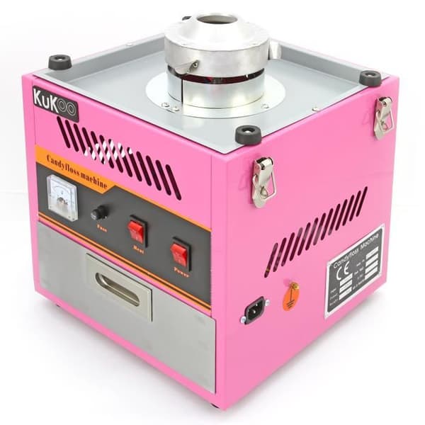 KuKoo Professional Candy Candy Machine med 50 cm rustfri stålskål