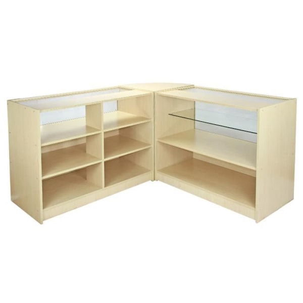 Comptoirer i MonsterShop - Leo B1200, C1200 och CM60 - Lönn - Vitriner för Produktpresentation
