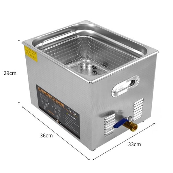 15L Ultrasonic Cleaner Ultrasonic Cleaner Smykker Disc Dele Værktøj Pengar