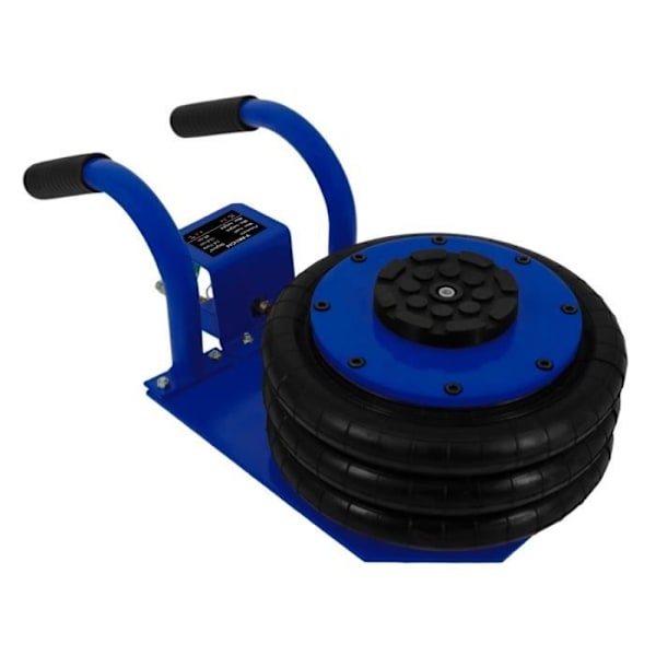 Luftfylld Domkraft - MONSTERSHOP - 3,5T - Stål - Lyftintervall 16,5-40 cm - Snabb uppblåsning 3-5s