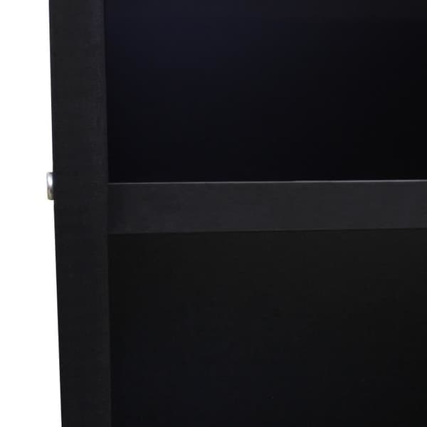 Sort A1200 Merchandise Presentation Counter Svart