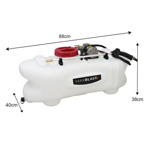 Pulvérisator - 100L - 12V - 12 bar - 6 spjutsmunstycken