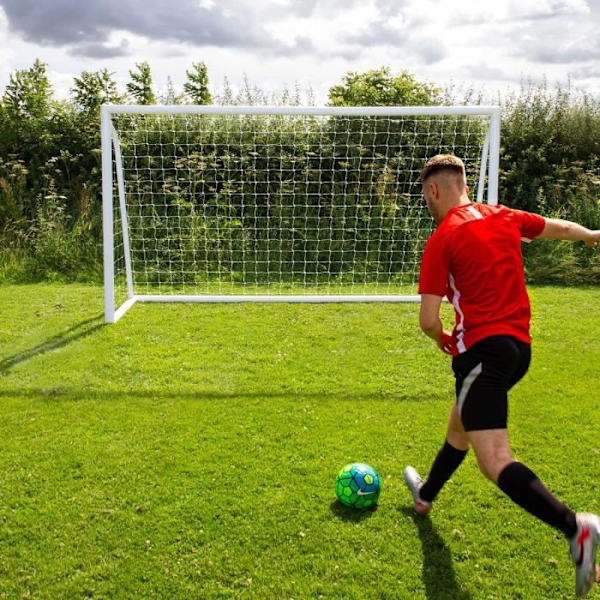 Fotbollsmål 3,6 x 1,8 m Vit