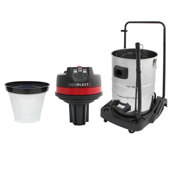 MAXBLAST 80 litran 3000 W teollisuuspölynimuri ja lisäimukärki ammattipuhdistukseen