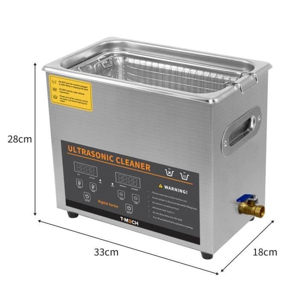 6L Ultrasonic Cleaner & Vinyl Adapter Pengar