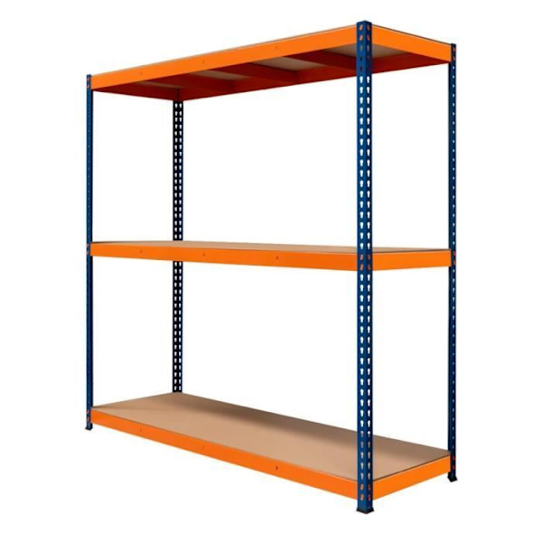 Rayonnage - MONSTERSHOP - SRax - 3 Hyllor - 300kg - Garage/Verkstad