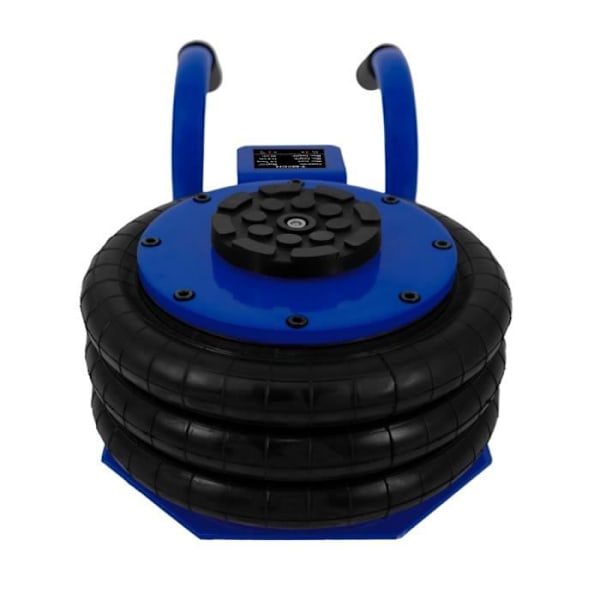 Luftfylld Domkraft - MONSTERSHOP - 3,5T - Stål - Lyftintervall 16,5-40 cm - Snabb uppblåsning 3-5s