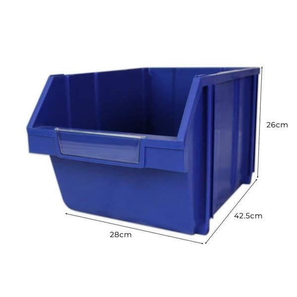 T-RAX Hylde Blå 90cm med 12 x Quick Pick Bins Blå