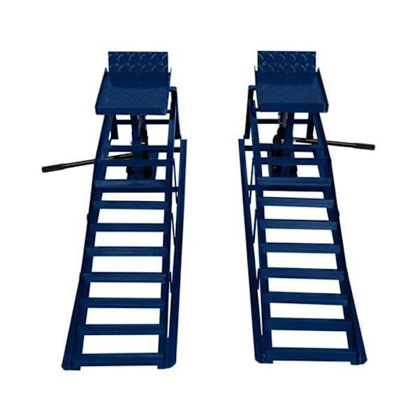 Set med 2 hydraulramper - Total kapacitet 3T - Lyft 305 till 390 mm
