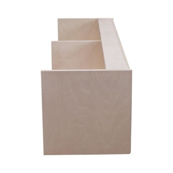 Opbevaringsskab - MDF - 120 cm x 30 cm x 30 cm - 2 døre - Soft Close - Sikker kastanj