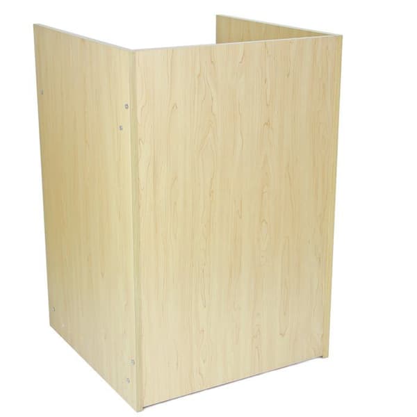 Salgsdisk til MDF Ahorn TB60 Handelsmøbel Reception Beige