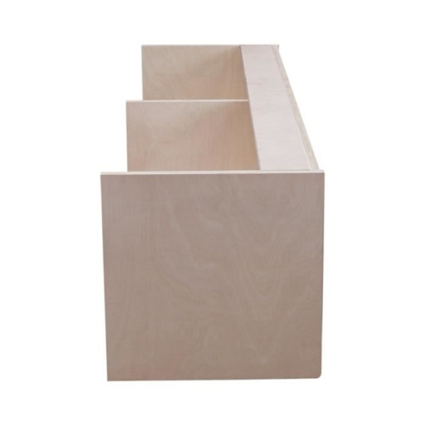 Säilytyskaappi - MDF - 100cm x 30cm x 30cm - 2 Ovea - Pehmeästi sulkeutuvat sarana - Turvallinen kastanj