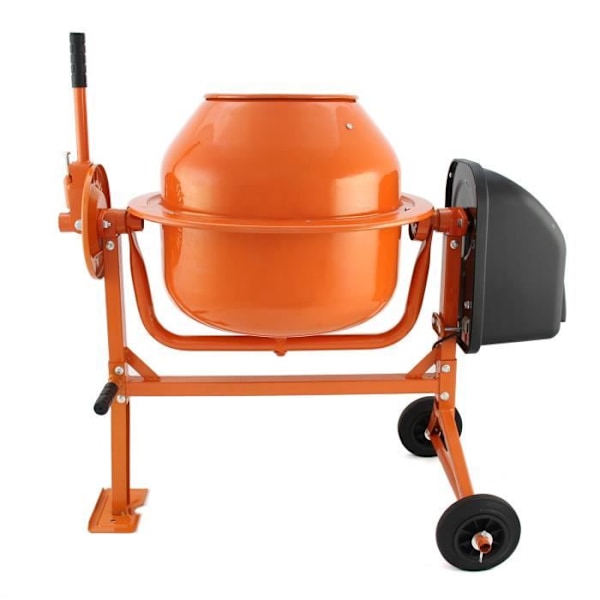 T-Mech - Bärbar Elektrisk Betongblandare 70 Liter 250W