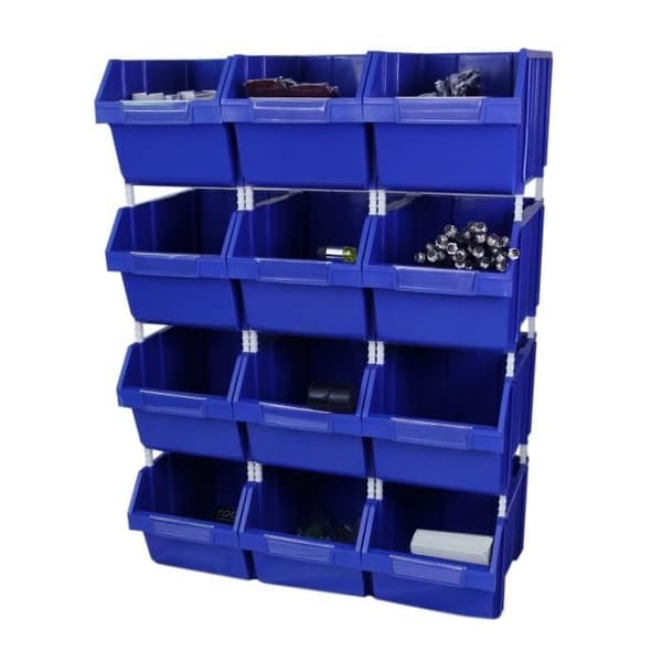 T-RAX Hylde Blå 90cm med 12 x Quick Pick Bins Blå
